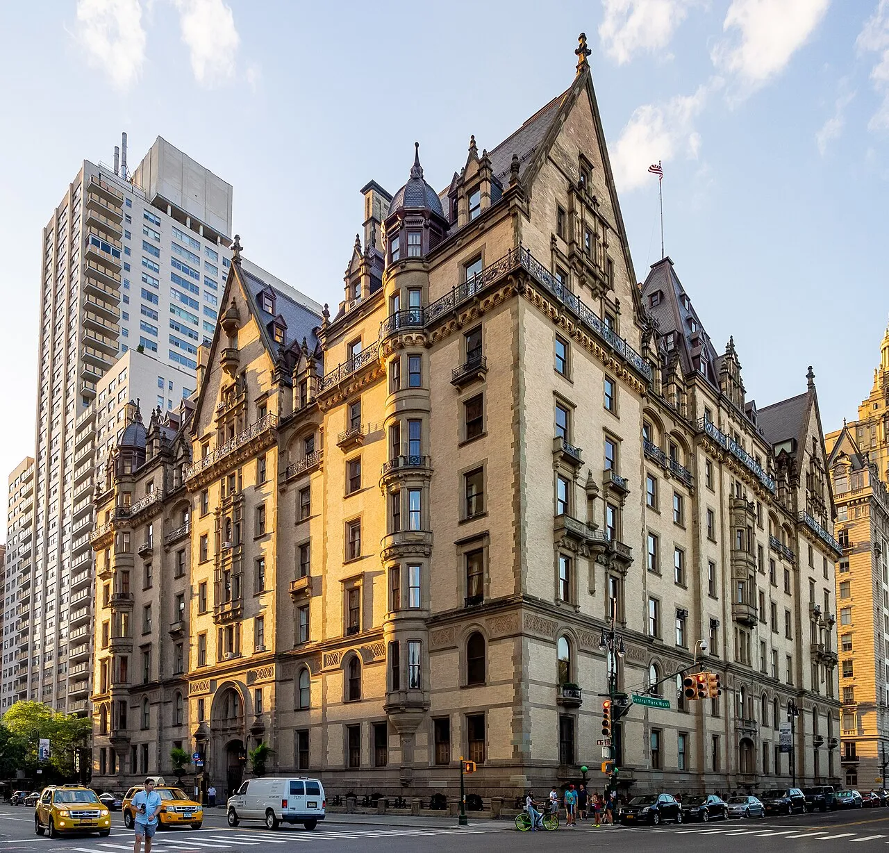 The Dakota apartment building on Central Park West, New York City